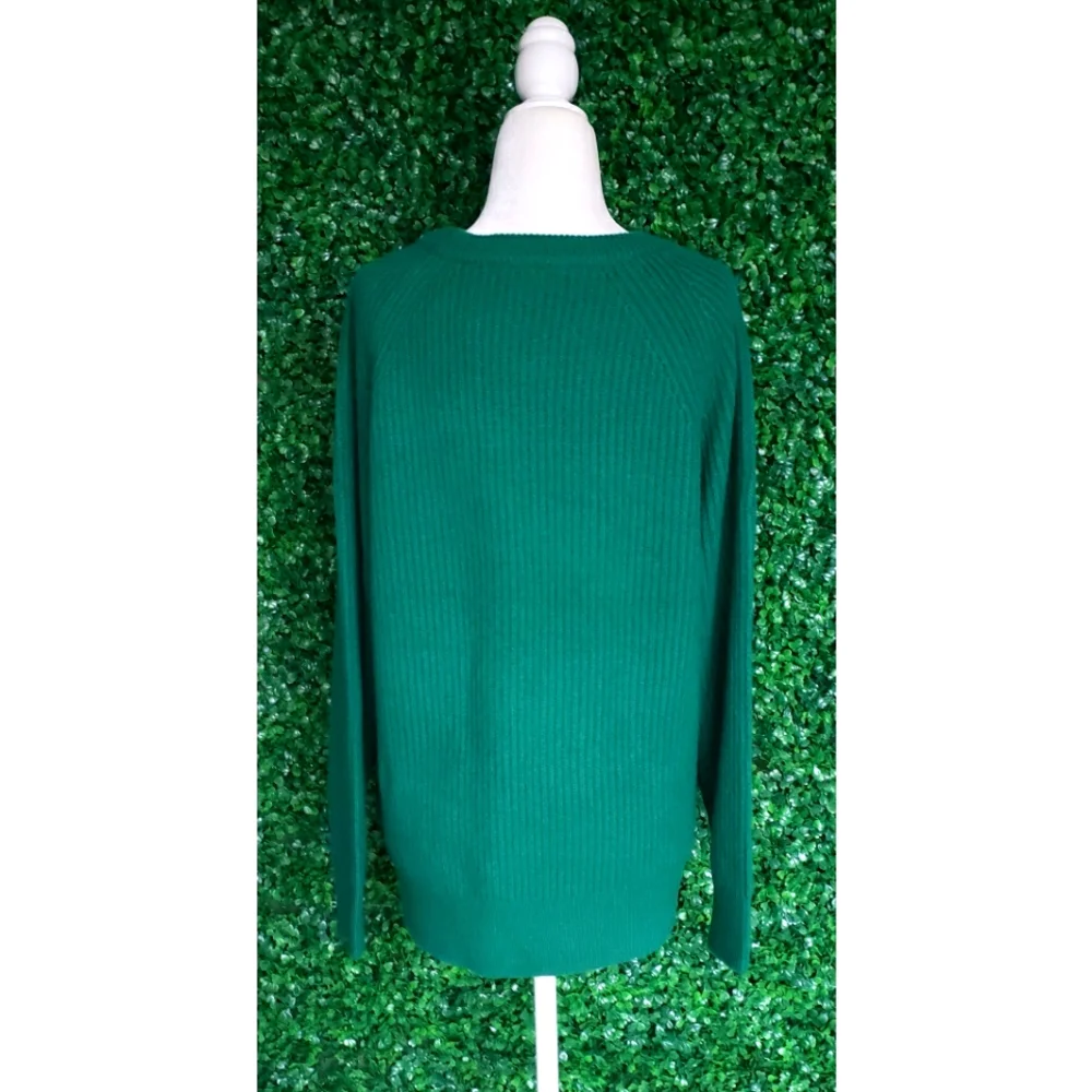 J.Crew Ribbed cashmere oversized crewneck sweater - Picture 5 of 10